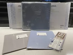 Creative Memories Flower Album Bundle 30 Pages/Protectors Vintage 12x12 BNIP CM - Picture 1 of 8