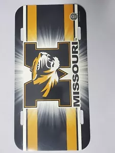 Missouri Tigers License Plate For Decoration/Display ,Thick Plastic ,Football - Picture 1 of 2