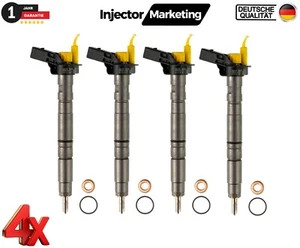 4x Iniettore Iniettore Bosch 03L130277 VW AUDI SEAT SKODA 2.0 TDI 0445116030 - Foto 1 di 15