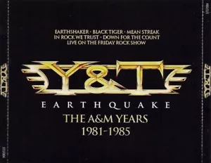 Y & T - Earthquake: The A&M Years (2013) 4CD Box Set NEU/VERSIEGELT SPEEDYPOST - Bild 1 von 2