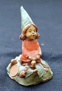 Figura Vintag 1985 Cairn Studio TOM CLARK resina LIBET GNOM familia tortuga 4"h - Imagen 1 de 1