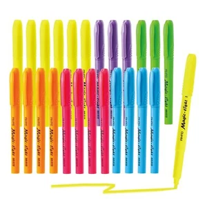 Highlighters Assorted Colors, Chisel Tip Highlighter Pens, Pocket-Style, Asso... - Picture 1 of 8
