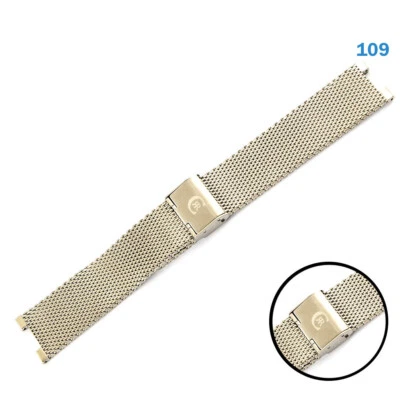 Bracciale Swiss Metal Band originale acciaio inossidabile argento 21 mm #109# - Immagine 1 di 4