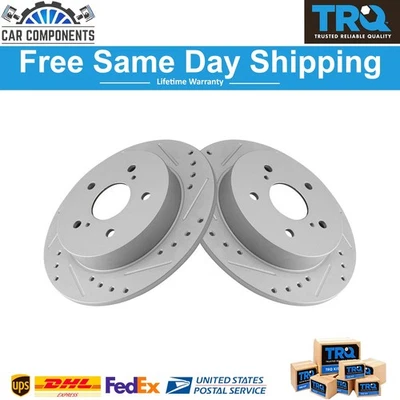 Nuevo juego de rotores de freno trasero para Suzuki SX4 2007-2013 Foto 1 de 4