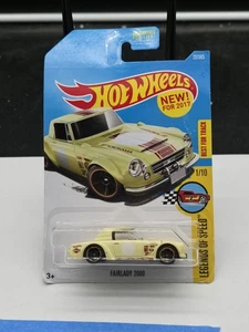 Hot Wheels Legends Of Speed Fairlady 2000 1/10 giallo Datsun 22/365 auto pressofusa - Foto 1 di 2