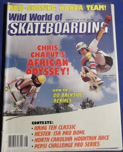 WILD WORLD OF SKATEBOARDING MAGAZINE  AUGUST 1978  KANOA TEAM  SANTA BARBARA - Imagen 1 de 6