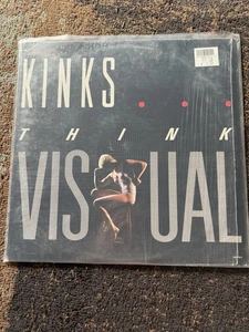 The Kinks Think Visual Vinyl LP 1st Pressing MCA-5822 Lost and Found - Foto 1 di 1
