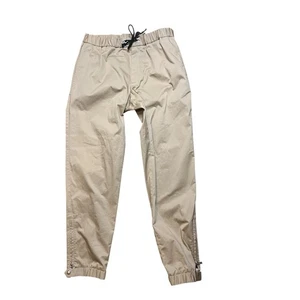 Moncler Gabardine Basic Stretch Tunnelzug Hose hellbraun Gr. 48 IT/US 32 - Bild 1 von 18