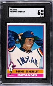 1976 Topps #98 Dennis Eckersley SGC 6 - Picture 1 of 2