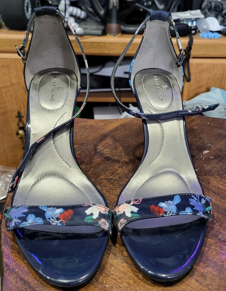 Zapatos Bandolino Florales Alta Curación (talla: 8) Foto 1 de 4