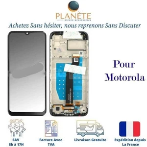 Ecran Complet LCD et Tactile Light Blue Pour Motorola Moto G8 Power Lite - Imagen 1 de 1