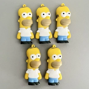 The Simpsons Homer x5 KONVOLUT Action Figuren Spielzeug selten Vintage Memorabilia Geschenke - Bild 1 von 9