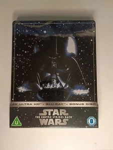 Star Wars The Empire Strikes Back 4k Blu-ray Steelbook Zavvi Exclusive Sealed - Picture 1 of 3