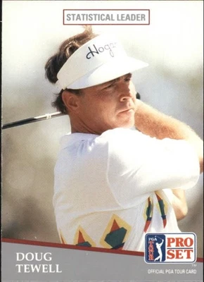 Doug Tewell 1991 Golf PRO SET MINT RC ROOKIE CARD #273 - Image 1 of 2