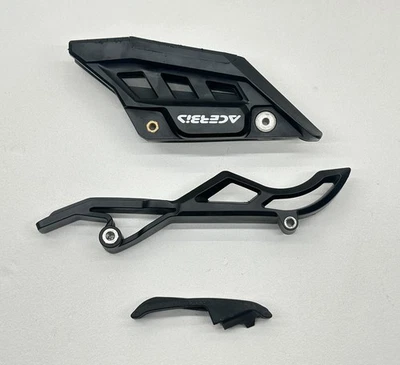 Protector de guía de cadena Acerbis 2023 KTM 350SXF guías deslizantes diapositivas goma negra negro Foto 1 de 3