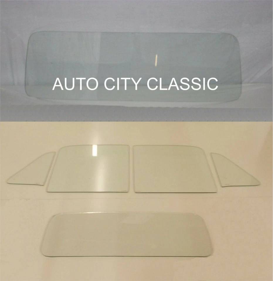 1954 Chevrolet GMC Pickup Truck Clear Glass Windshield Vent Door Center Back - Image 1 of 4