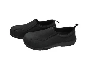 Zapatos de seguridad Nautilus para hombre talla 15 trabajo sin cordones ESD resistentes al deslizamiento de aceite N1656 - Imagen 1 de 10