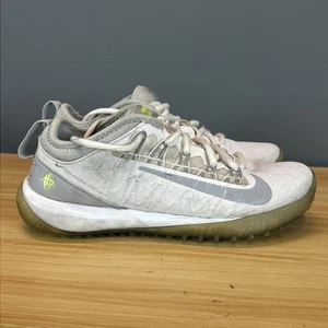 Nike Alpha Huarache 7 Pro TF Lax Herren Weiß Grau Schuhe CJ0235-101 US Größe 5 - Bild 1 von 9