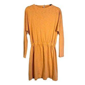 Abito HELLO NITE piccolo Dolman manica vita elastica minigonna slub cotone casual - Foto 1 di 10