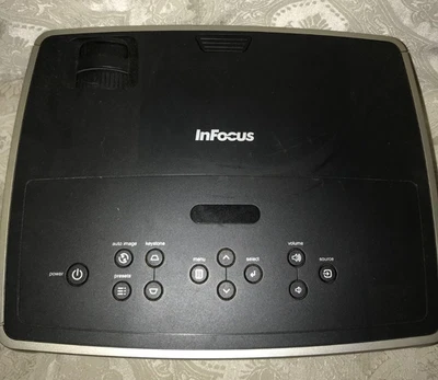 InFocus Multimedia Projector - IN24/IN26 with Remote, Power Cord, Disc, Instruct - Image 1 of 4