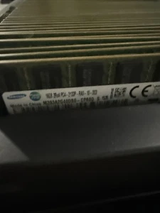 LOT 50 X 16GB SAMSUNG 2RX4 PC4-2133P DDR4 M393A2G40D80-CPB0Q Server Memory - Photo 1/2