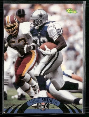 1996 Classic NFL Experience #1 Emmitt Smith - Image 1 of 2