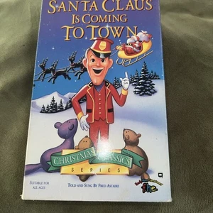 Santa Claus Is Coming To Town Christmas Classics Series VHS Movie - Picture 1 of 4