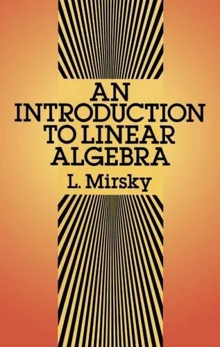 L. Mirsky An Introduction to Linear Algebra (Paperback) (US IMPORT) - Image 1 of 1