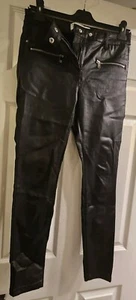 next faux leather trousers - Picture 1 of 4