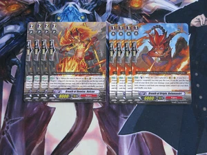 Cardfight Vanguard Breath of Origin Rolamandri + Breath of Demise Vulcan Playset - Picture 1 of 1