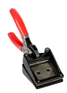 Passport ID Photo Cutter Metal Handheld 2X2 In - Picture 1 of 5