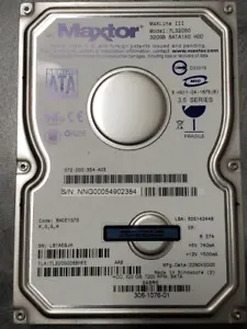 Maxtor 7L320S0 MaXLine III 320GB 7.2K SATA 1.5Gbps 16MB Cache 3.5" HDD-512Bps - Picture 1 of 5