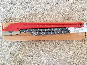 NEW Vintage Reed WA18A 18” Chain Pipe & Fitting Wrench 2 1/2” Capacity USA - Picture 1 of 8