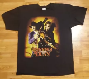Vintage Brooks And Dunn Single Stitch 1997 Tour Of America Shirt - Bild 1 von 7