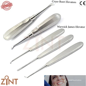 Dental Warwick James Elevator Cryer Root Tooth Extracting Extraction Surgery Kit - Picture 1 of 4