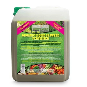 ORGANIC 5Ltr Liquid Seaweed Concentrate Multi Mite ALL Plant FEED Fertiliser - Picture 1 of 9