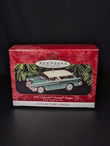 Hallmark Keepsake 1955 Chevrolet Nomad Wagon Ornament 1999 NIB - Picture 1 of 5