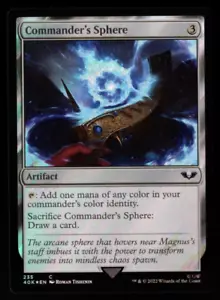 Commander's Sphere 235 Common Surge Foil Warhammer 40K MTG NM - Picture 1 of 2