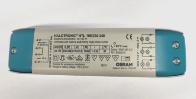 OSRAM Halotronic HTL 105/230-240 elektronischer Trafo 105VA 35-105 Watt Halogen - Bild 1 von 3