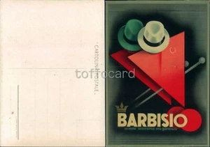PUBBLICITA' CAPPELLI BARBISIO-STILE FUTURISMO-AUTORE MINGOZZI-C40-111 - Picture 1 of 1