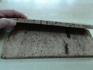 3 Tablas De Corcho Natural 27x10 CM Grueso 1CM Pesebre 3 Piezas Crib Shephedrs - Imagen 1 de 1