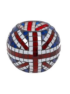 🇬🇧LANDON TYLER UNION JACK HANDCRAFTED CANDLE HOLDER Queens Jubilee 🇬🇧