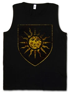SUN GYM TANK TOP FITNESS Sonne Nilfgaard Nilfgaardian Empire Insignia Emperor - Picture 1 of 2