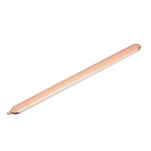 Copper Flat Heat Pipe for Cooling Laptop CPU GPU Heatsink 120mm x 8mm x 3mm - Picture 1 of 5