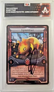 Elestrals Prototype Ignectar - Authentic aDrive Autographed Slab - Picture 1 of 2