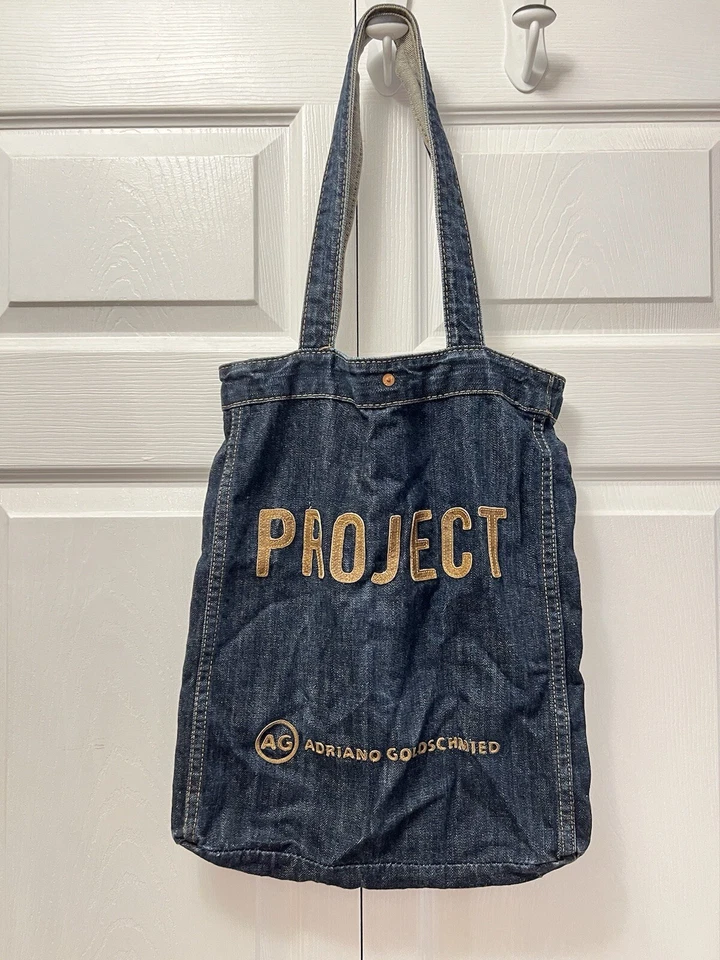 Bolso de Mano ADRIANO GOLDSCHMIED AG Jeans Denim Beige Bolso de Hombro Foto 1 de 3