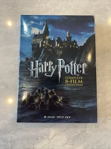 Harry Potter The Complete 8-Film Collection DVD SET 1 2 3 4 5 6 7 8 Movie Set - Picture 1 of 13