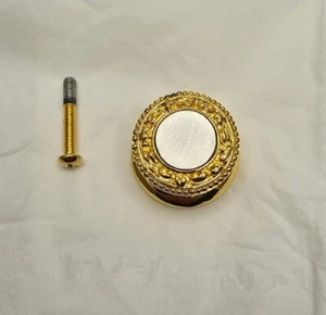 [Vicenza Designs K1149-PEWT-PG] San Michele 1" Knopf Griff Ziehen (poliertes Gold) - Bild 1 von 3