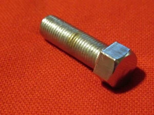 NOS stem neck binder bolt chrome bicycle bike schwinn raleigh 3/8 x 24 , 1 1/2" - Picture 1 of 6
