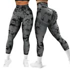 Womens Anti-cellulite Yoga Pants Leggings Push Up Scrunch Sports Gym Trousers Uk